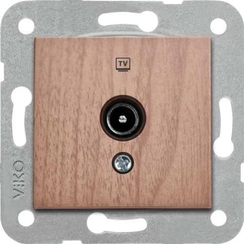 Artline 92615110 Novella/Trenda Ceviz Tv Priz Kapak (Mekanizma Hariç) - 1