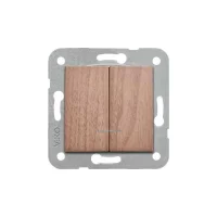 Artline 92615150 Novella/Trenda Ceviz Işk Komütatör Düğme - 1