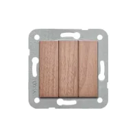 Artline 92615168 Novella/Trenda Ceviz Üçlü Anahtar Düğme - 1