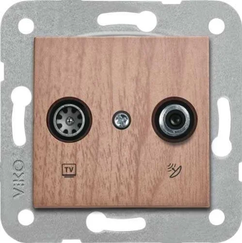 Artline 92615185 Novella/Trenda Ceviz Tv-Sat Kapak (Mekanizma Hariç) - 1