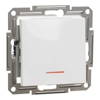 Schneider Electric EPH1470121 Asfora Işıklı Anahtar Beyaz Renk - Çerçevesiz - 1