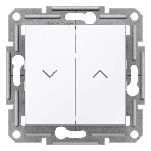 Schneider Electric EPH1370521 Asfora Jaluzi Anahtarı Beyaz Renk - Çerçevesiz - 1