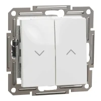 Schneider Electric EPH1370121 Asfora Jaluzi Kumanda Liht Buton Beyaz Renk - Çerçevesiz - 1