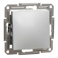 Schneider Electric EPH0700161 Asfora Plus Liht Buton Alüminyum Renk - Çerçevesiz - 1