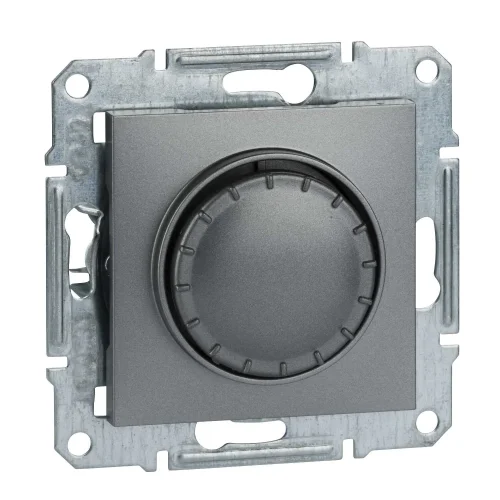 Schneider Electric EPH5401162 Asfora Plus Ses Potansiyometresi Çelik Renk - Çerçevesiz - 1