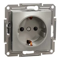 Schneider Electric EPH2900169 Asfora Plus Topraklı Priz 16A Bronz Renk - Çerçevesiz - 1