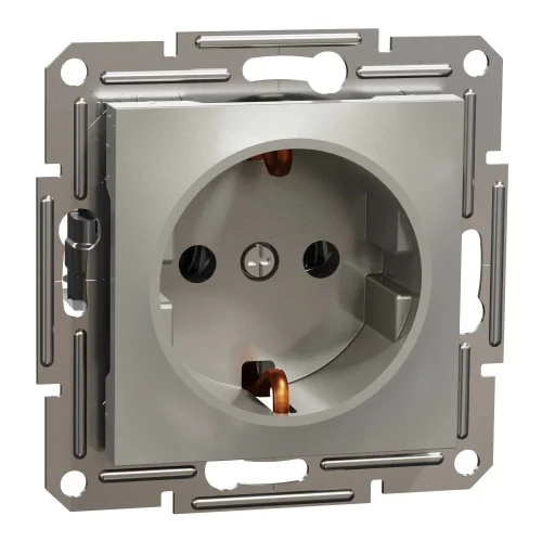 Schneider Electric EPH2900169 Asfora Plus Topraklı Priz 16A Bronz Renk - Çerçevesiz - 1