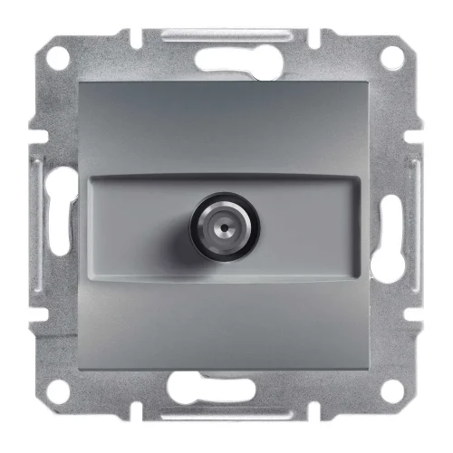 Schneider Electric EPH3700162 Asfora Sonlu Sat Prizi 1Db Çelik Renk - Çerçevesiz - 1