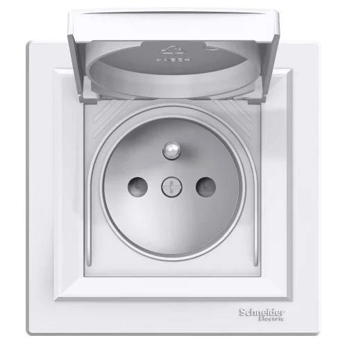 Schneider Electric EPH2800621 Asfora - Ups Priz 16A IP44 - Beyaz Renk - Çerçevesiz - 1