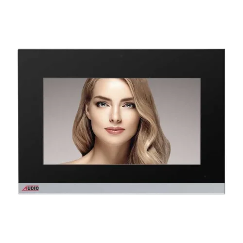 Audio 001197Z Dokunmatik Ekranlı Alarmlı Hafızasız 10.1” Slim Handsfree - Metalik Boyalı Görüntülü Diafon - 1