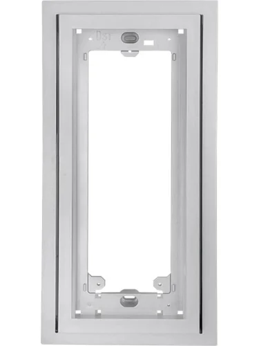 Audio 1284 Işıklı Sıva Üstü Panel Altlığı Gümüş (Mavi Işıklı) - 1