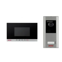 Audio 1463 4,3” Mekanik Butonlu Handsfree Villa Set Siyah Diafonlu - 1