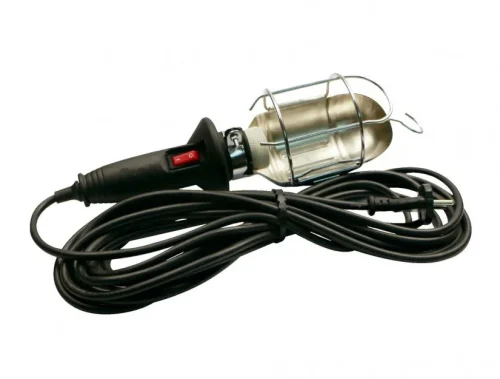 Bemis BA1-1001-1031 7,5m. Kablolu 220V-250V Seyyar El Lambası (Anahtarlı) - 1