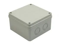 Bemis BB1-0531-0003 Opak Vidalı Kapak IP44 Plastik Buat (120x120x70) - 1