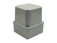 Bemis BB1-0531-0063 Opak Vidalı Kapak IP44 Plastik Buat (120x120x140) - 1