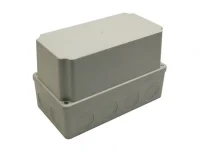 Bemis BB1-0631-0063 Opak Vidalı Kapak IP44 Plastik Buat (120x224x140) - 1