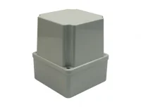 Bemis BB2-0531-0063 Opak Vidalı Kapak IP44 Plastik Buat 120x120x140 - 1