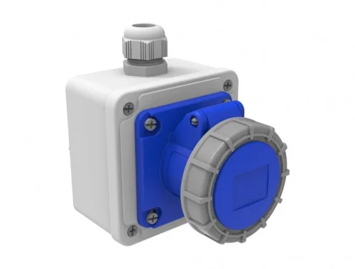 Bemis BC1-1403-7510 CEE Norm IP67 220V-250V Duvar Priz - 1