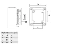 Bemis BC1-1504-7210 CEE Norm IP67 380V-450V Duvar Fiş - BEMİS (1)
