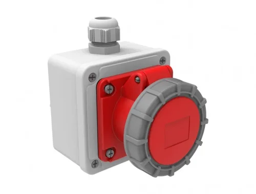 Bemis BC1-1504-7510 CEE Norm IP67 380V-450V Duvar Priz - 1