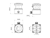 Bemis BC1-3303-7510 CEE Norm IP67 3/32A Duvar Priz - BEMİS (1)