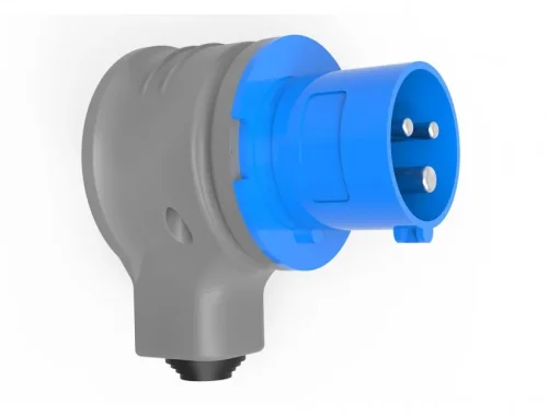 Bemis BC1-3403-2130 CEE Norm IP44 32A 90° Eğik Döner Fiş - 1