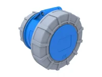 Bemis BC1-3403-7440 CEE Norm IP67 32A Somunlu Priz - 1