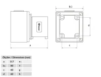 Bemis BC1-3504-2210 CEE Norm IP44 32A Duvar Fiş - BEMİS (1)