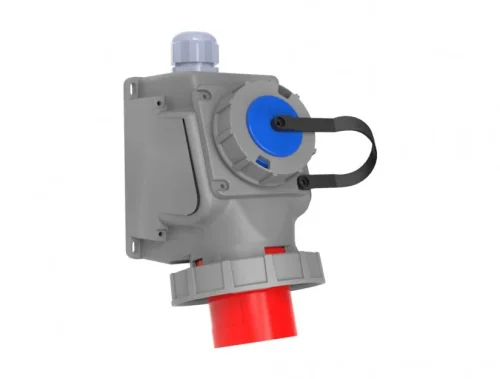 Bemis BC1-3504-7238 CEE Norm IP67 32A 90° Eğik M. Prizli Duvar Fiş - 1