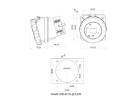 Bemis BC1-8504-7420 CEE Norm IP67 380V-450V 45° Eğik Makine Prizi - BEMİS (1)