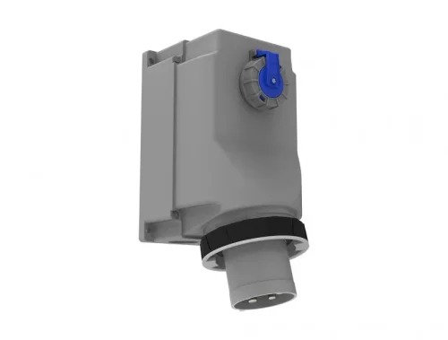 Bemis BC1-8505-7238 CEE Norm IP67 380V-450V 90° Eğik Pano Prizli Duvar Fişi - 1