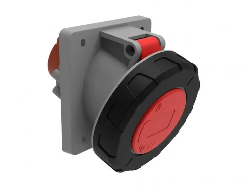 Bemis BC3-4505-7420 CEE Norm IP67 63A 45° Eğik Makine Priz (Pilotlu) - 1