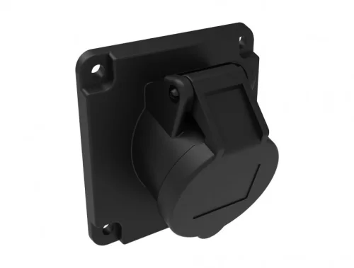 Bemis BCS-1403-2420 CEE Norm IP44 3/16A 45° Eğik Makine Prizi - 1