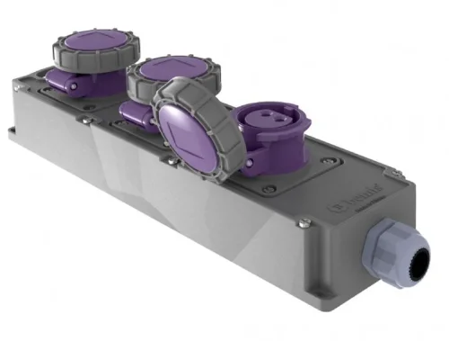 Bemis BG6-101L-1K1K CEE Norm IP67 Tribox Grup Priz - 1