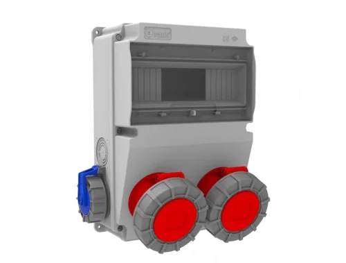 Bemis BH2-6230-2020 5/32A. 380V. 2 Ad. Ön 1/16A. 220V. IP68 2 Ad. Yan - 1