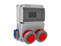 Bemis BH2-6230-2020 5/32A. 380V. 2 Ad. Ön 1/16A. 220V. IP68 2 Ad. Yan - 1