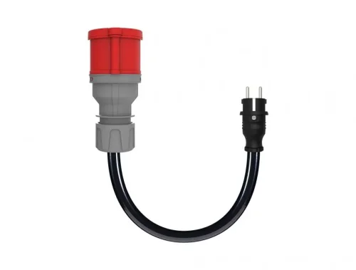 Bemis BKT-0111-2211 Cee Norm Adaptör 1x16A 220V Fişli - 1
