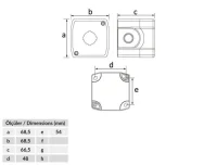 Bemis BT3-1011-0002 Sarı IP44 Acil Stop Buton Kutusu - 2