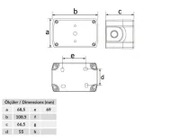 Bemis BT3-2030-0002 IP44 25A. Pako Şalter Kutusu - 2