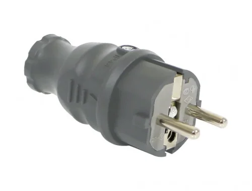 Bemis BV5-1402-2031 Kauçuk UPS Düz Fiş (Gri) - 1