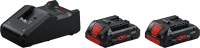 Bosch 2 x ProCORE18V 4.0Ah + GAL 18V-40 Professional Şarj Cihazı - Bosch (1)