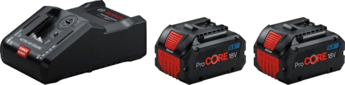 Bosch 2 x ProCORE18V 8.0Ah + GAL 18V-160 C + GCY 42 Professional Şarj Cihazı - 1