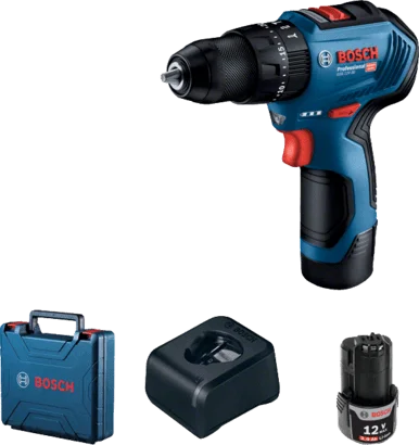 Bosch GSB 12V-30 Professional Akülü Darbeli ( Delme/ Vidalama ) Matkap - 1