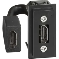 Bticino K4284P 1M HDMI Konnektör Mekanizma - 1