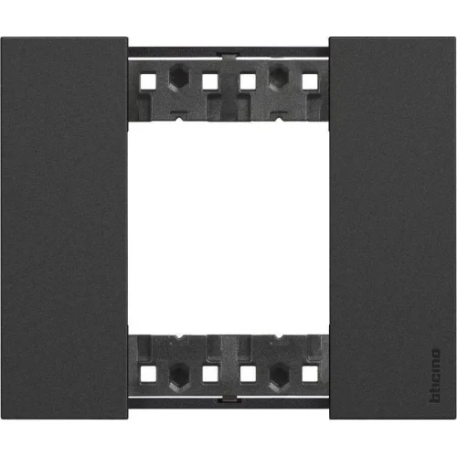 Bticino KA4802KG Polimer Plastik 2M Siyah Çerçeve - 1