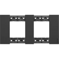 Bticino KA4802M2KG Polimer Plastik 2x2M Siyah Çerçeve - 1