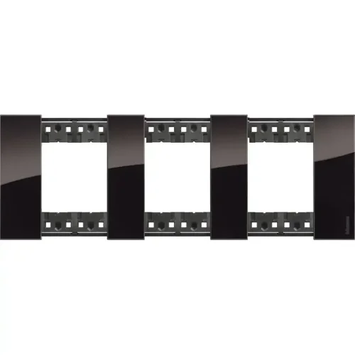 Bticino KA4802M3DG Living Now Polimer Plastik 2+2+2M Gece Çerçeve - 1