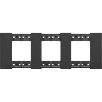 Bticino KA4802M3KG Polimer Plastik 3x2M Siyah Çerçeve - 1