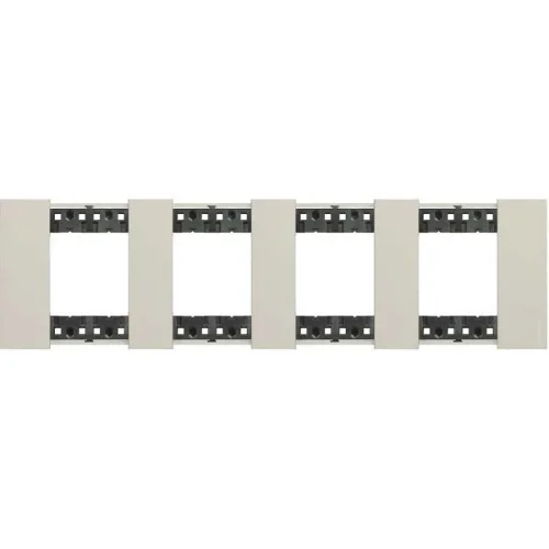 Bticino KA4802M4KM Polimer Plastik 4x2M Kum Beji Çerçeve - 1