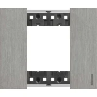 Bticino KA4802ZG Metal 2M Çelik Çerçeve - 1